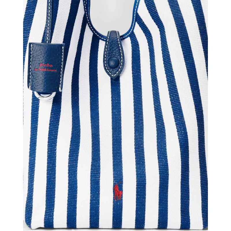 Polo Play Striped Canvas Tote - 428963527002 - POLO RALPH LAUREN