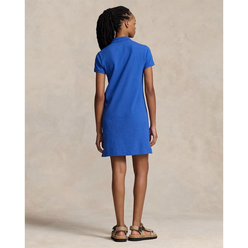 Cotton Mesh Polo Dress - 211799490007 - POLO RALPH LAUREN