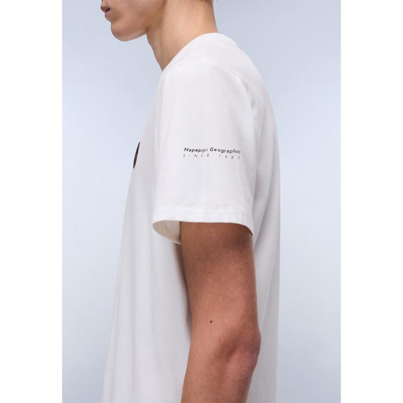 Badge Short Sleeve T-Shirt - NP0A4I3N2061 - NAPAPIJRI