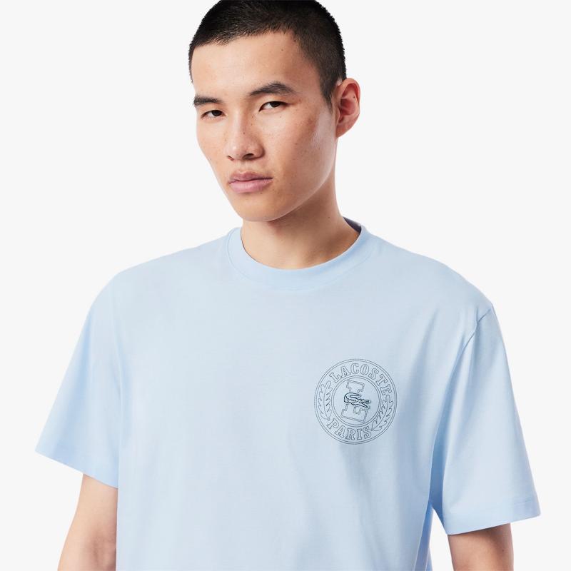Print Badge Jersey T-shirt - 3TH0125 - LACOSTE