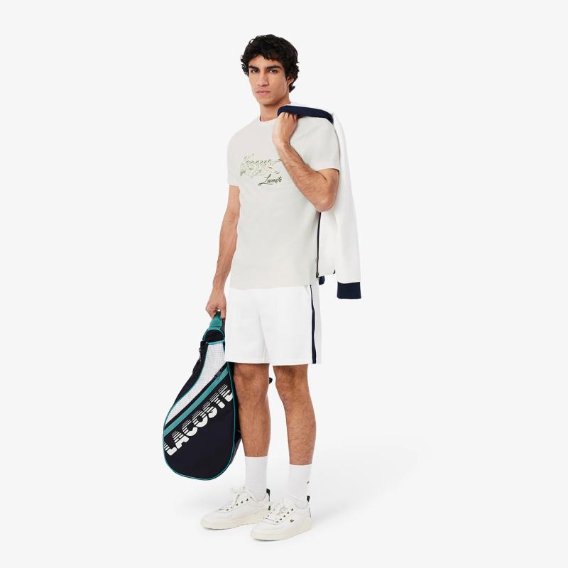 René Lacoste Print Tennis Heritage T-shirt - 3TH2102 - LACOSTE