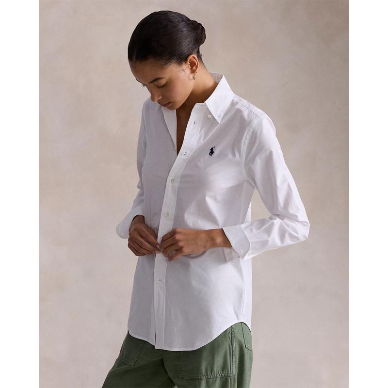 Stretch Slim Fit Cotton Shirt - 9@211941509002 - POLO RALPH LAUREN