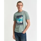 GANT USA Sailing Print Graphic T-Shirt - 3G2003321