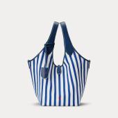 Polo Play Striped Canvas Tote - 428963527002 - POLO RALPH LAUREN