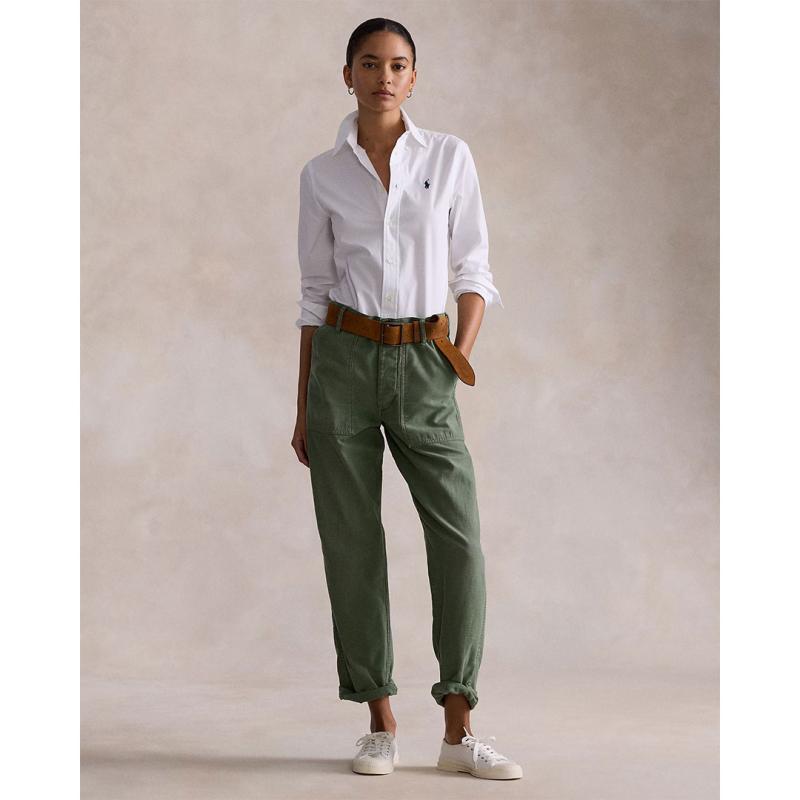 Stretch Slim Fit Cotton Shirt - 9@211941509002 - POLO RALPH LAUREN