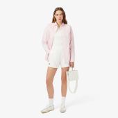 Women's Double Faced Piqué Shorts - 3GF9606 - LACOSTE