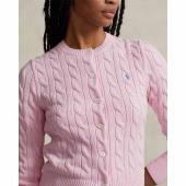 Cable-Knit Cotton Crewneck Cardigan - 211891643004 - POLO RALPH LAUREN