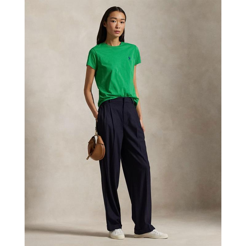 Cotton Jersey Crewneck T-Shirt - 211898698032 - POLO RALPH LAUREN