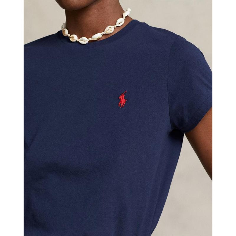 Cotton Jersey Crewneck T-Shirt - 9@211898698006 - POLO RALPH LAUREN