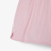 Wide Fit Lightweight Striped Poplin Shorts - 3FF9835 - LACOSTE