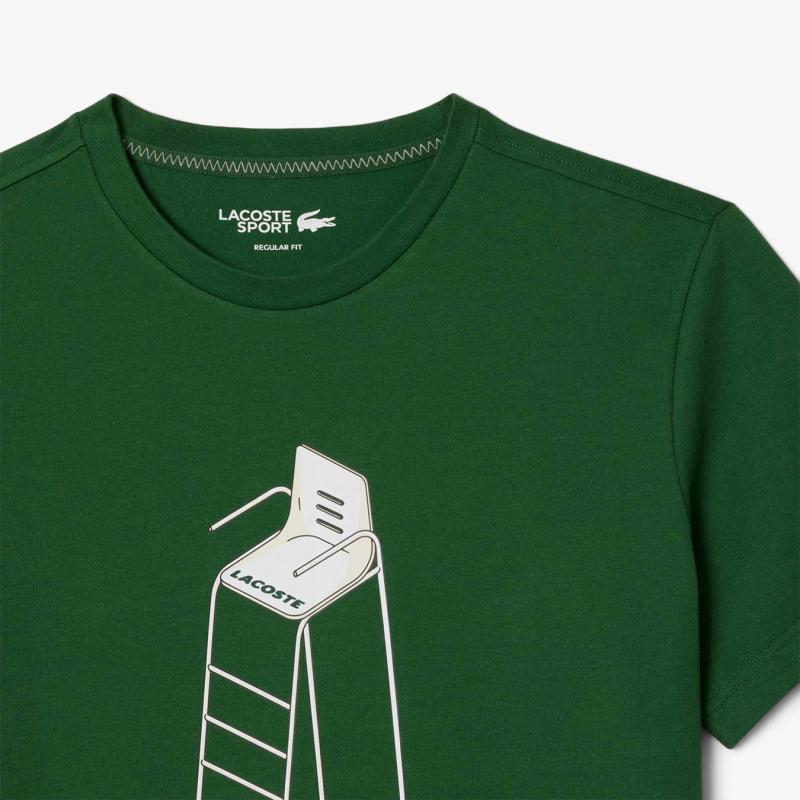 Tennis Heritage Print T-shirt - 3TH2101 - LACOSTE