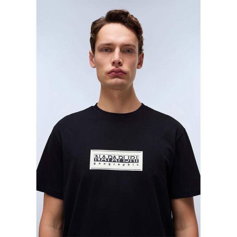 Box Logo Short Sleeve T-Shirt - NP0A4I3L0411 - NAPAPIJRI