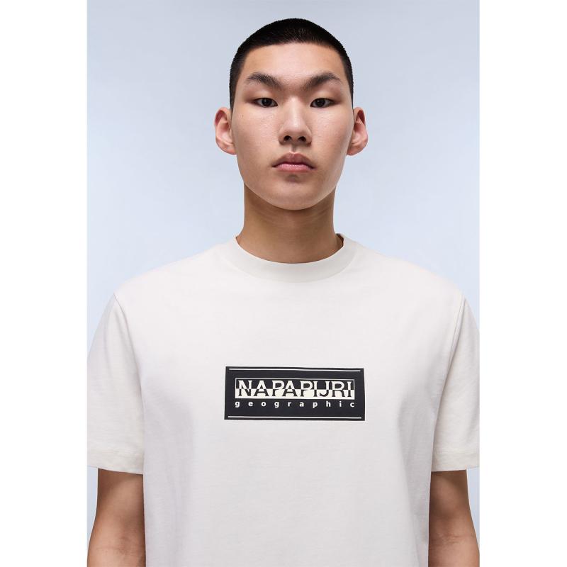 Box Logo Short Sleeve T-Shirt - NP0A4I3LN1A1 - NAPAPIJRI