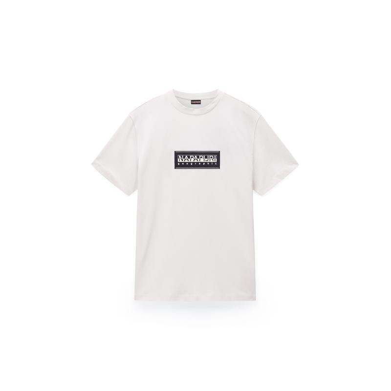 Box Logo Short Sleeve T-Shirt - NP0A4I3LN1A1 - NAPAPIJRI