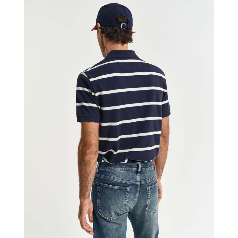 Striped Polo Shirt - 3G2014022 - GANT