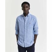 Regular Fit Garment-Dyed Linen Shirt - 3G3250038 - GANT