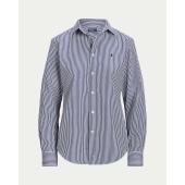 Slim Fit Striped Cotton Shirt - 9@211891379001 - POLO RALPH LAUREN