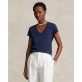 Cotton Jersey V-Neck T-Shirt - 9@211902403002 - POLO RALPH LAUREN