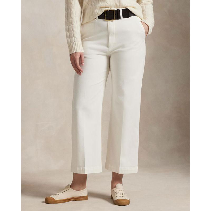 Chino Wide-Leg Trouser - 211873988002 - POLO RALPH LAUREN