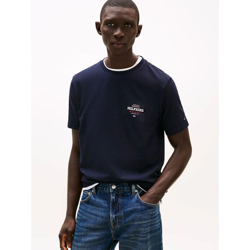 MONOTYPE ALL AMERICAN T-SHIRT - MW0MW38644 - TOMMY HILFIGER