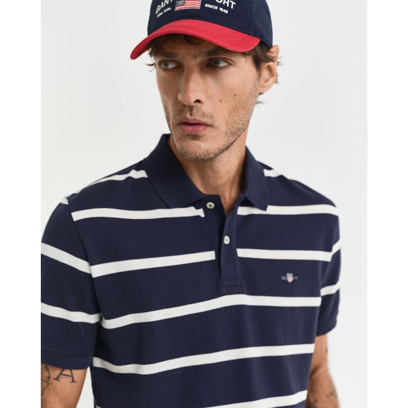 Striped Polo Shirt - 3G2014022 - GANT