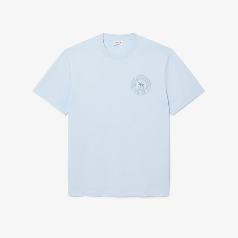 Print Badge Jersey T-shirt - 3TH0125 - LACOSTE