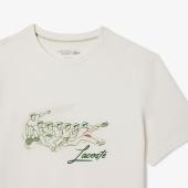 René Lacoste Print Tennis Heritage T-shirt - 3TH2102 - LACOSTE