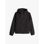 Logo Patch Hooded Jacket - MW0MW38905 - TOMMY HILFIGER