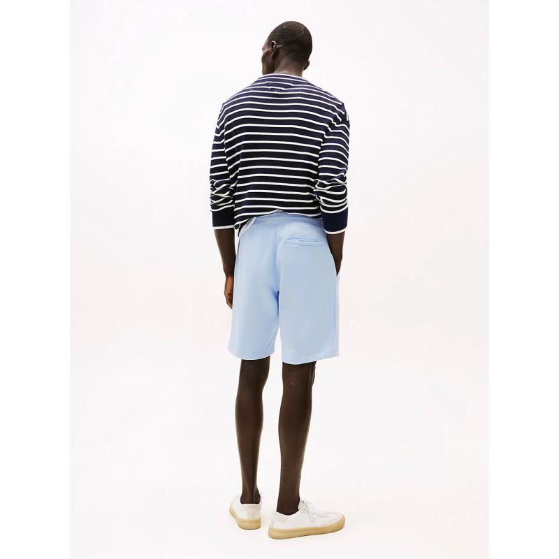 Flag Embroidery Sweat Shorts - MW0MW37240 - TOMMY HILFIGER