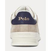 Heritage Court II Suede Trainer - 809955691003 - POLO RALPH LAUREN