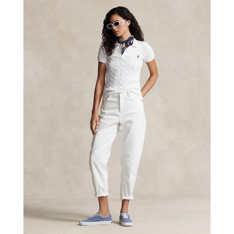 Cable-Knit Polo Shirt - 211943010001 - POLO RALPH LAUREN