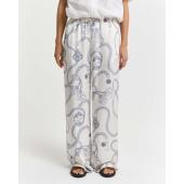 Relaxed Fit Sailing Print Drawstring Pants - 3GW4150359 - GANT