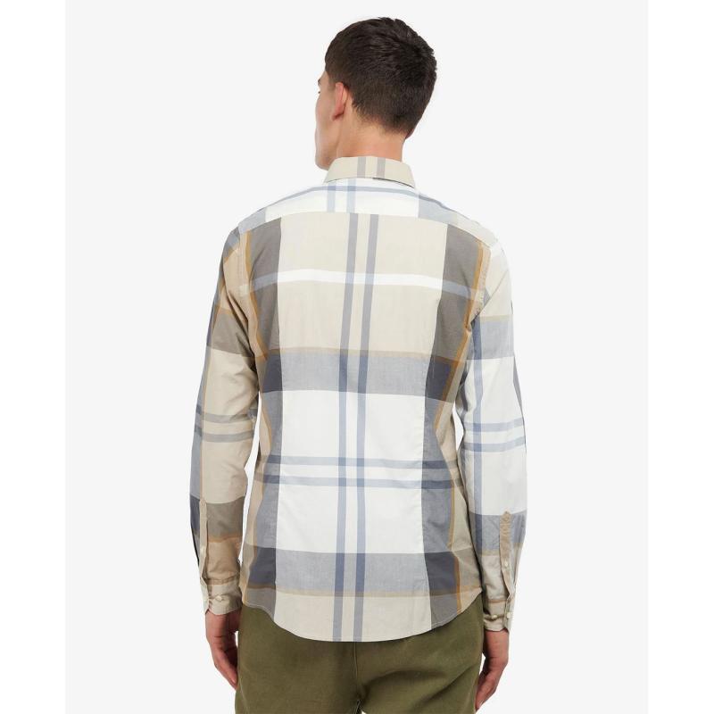 Harris Tailored Long-Sleeved Shirt - 9@MSH5071 - BARBOUR