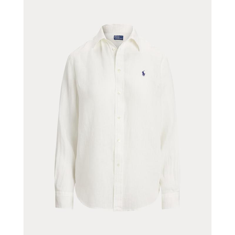 Classic Fit Linen Shirt - 211970730001 - POLO RALPH LAUREN