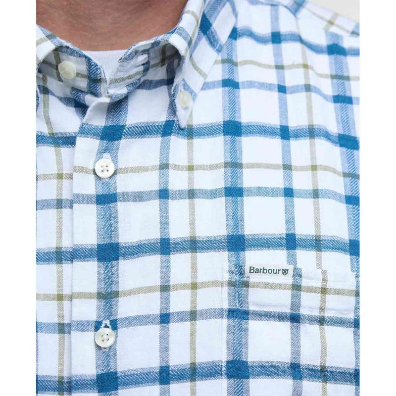 Glover Regular Short-Sleeved Shirt - MSH5567 - BARBOUR
