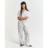 Relaxed Fit Sailing Print Drawstring Pants - 3GW4150359 - GANT