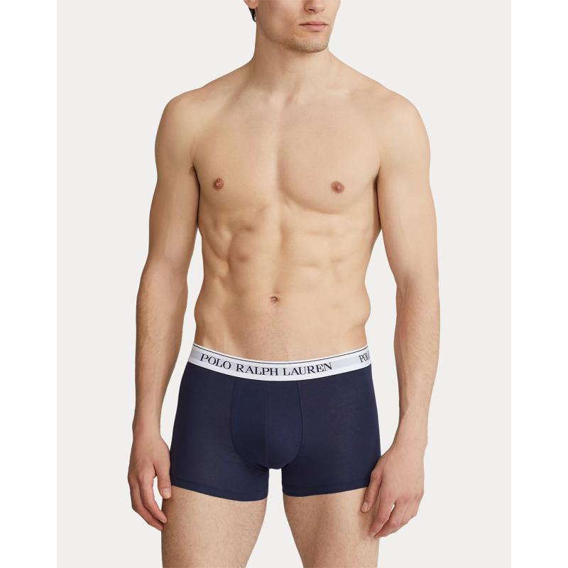 Classic Stretch-Cotton Trunk 3-Pack - 9@714830299058 - POLO RALPH LAUREN