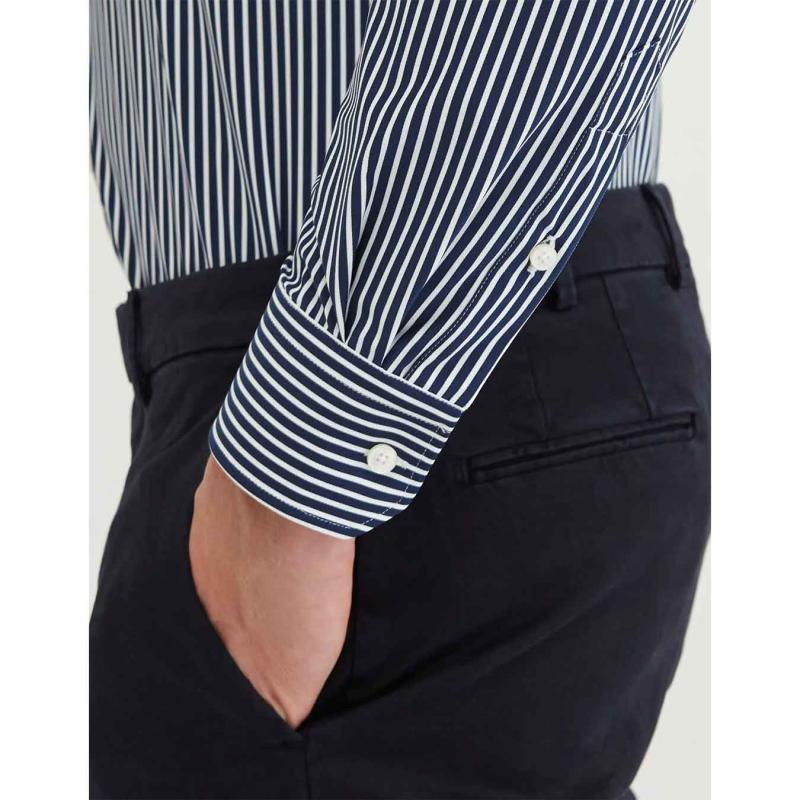 Twill Stripe Shirt - ACT521ML/81608 - XACUS