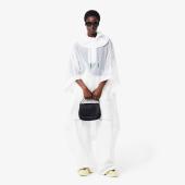 City Court Grain Leather Flap Close Bag - 9@3NF4707IE - LACOSTE