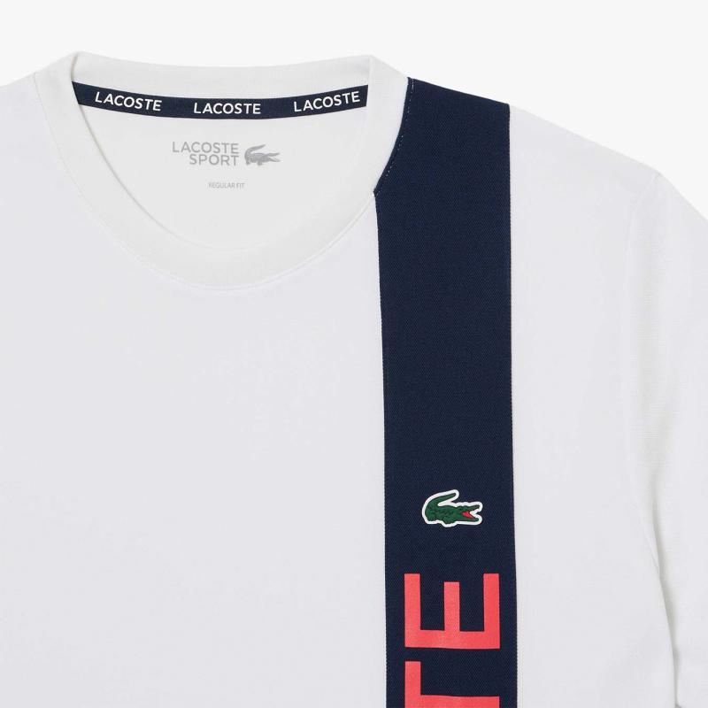 Ultra Dry Print Branding Tennis T-shirt - 3TH8938 - LACOSTE