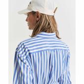 Striped Poplin Shirt Dress - 3GW4503397 - GANT