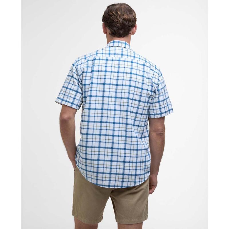 Glover Regular Short-Sleeved Shirt - MSH5567 - BARBOUR