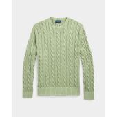 Cable-Knit Mineral-Dyed Cotton Jumper - 710965867002 - POLO RALPH LAUREN