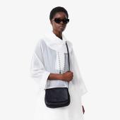 City Court Grain Leather Flap Close Bag - 9@3NF4707IE - LACOSTE