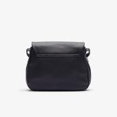 City Court Grain Leather Flap Close Bag - 9@3NF4707IE - LACOSTE