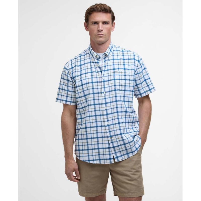 Glover Regular Short-Sleeved Shirt - MSH5567 - BARBOUR
