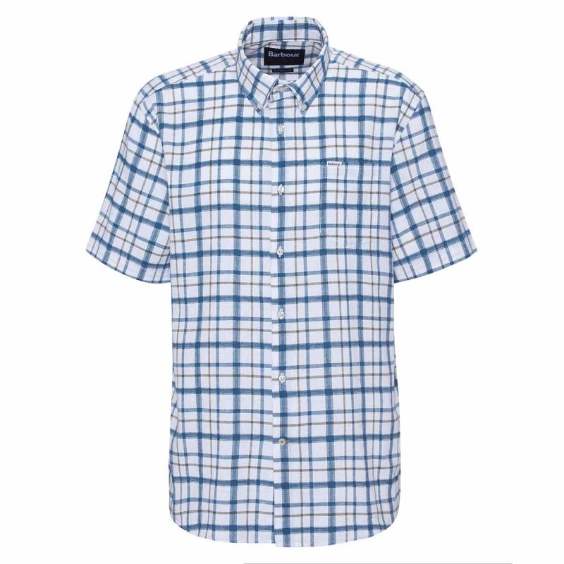 Glover Regular Short-Sleeved Shirt - MSH5567 - BARBOUR