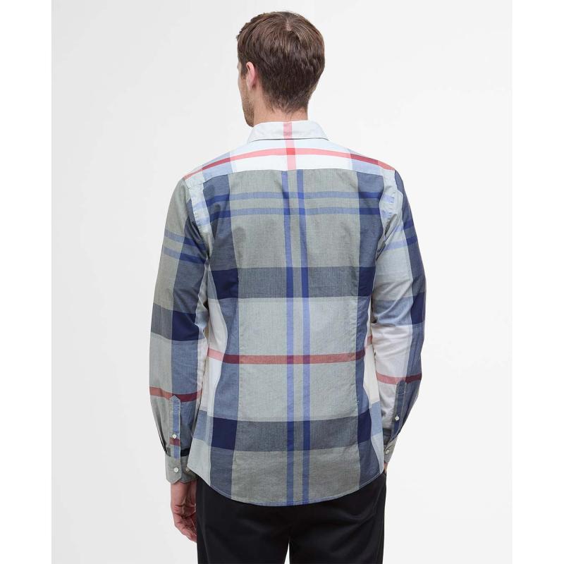 Harris Tailored Long-Sleeved Shirt - 9@MSH5071 - BARBOUR