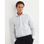 Stripe Linen Shirt - 536ML/81214 - XACUS