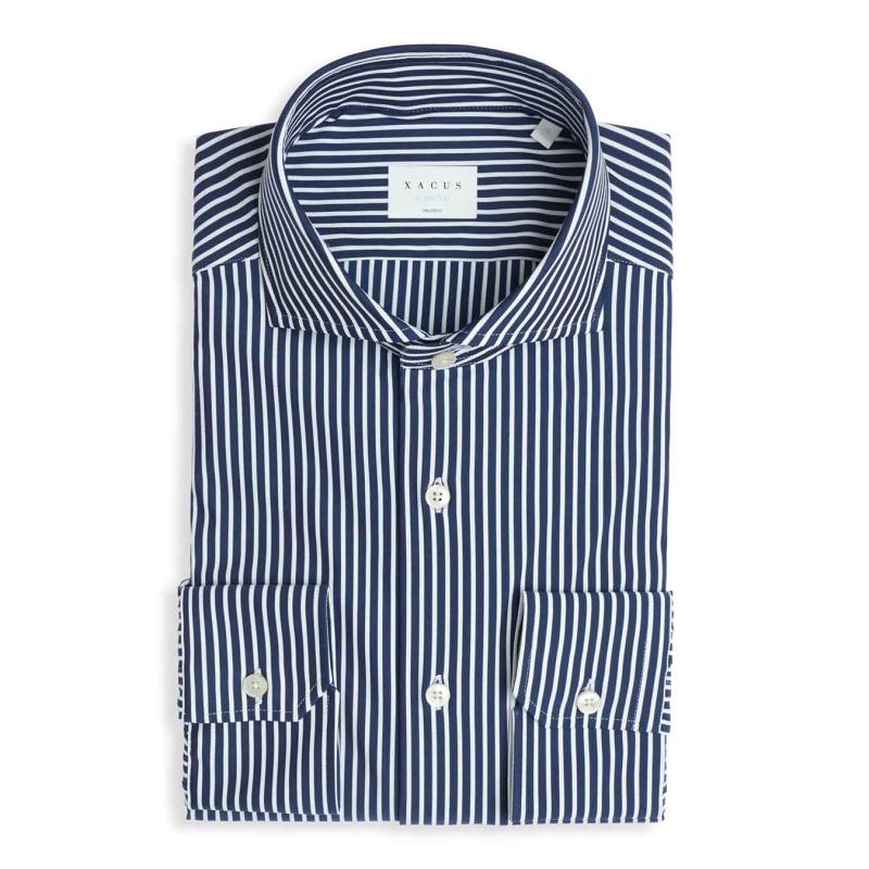 Twill Stripe Shirt - ACT521ML/81608 - XACUS
